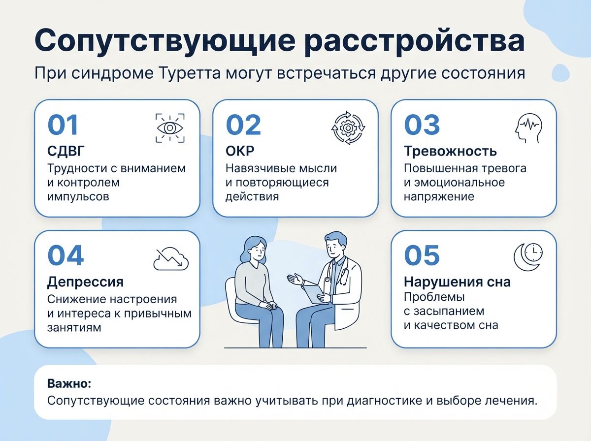 Лечение синдрома Туретта во Фурманове инфографика